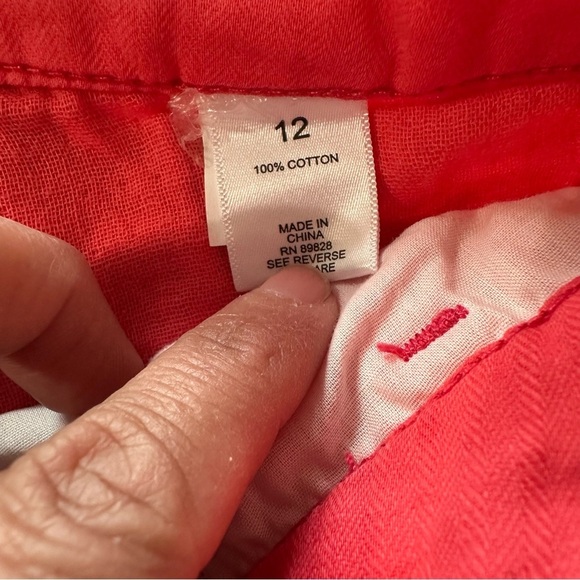 Logo By Lori G women's size 12 wide leg cropped corral pants, nwt - Picture 5 of 5